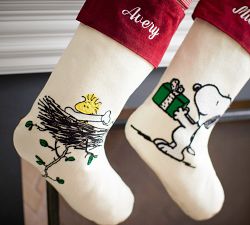 Peanuts™ Crewel Stockings