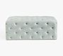 Tufted Rectangular Upholstered Ottoman