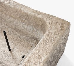 Limestone Fiberstone Fountain