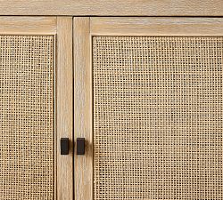 Modern Farmhouse Cane Media Console (72")