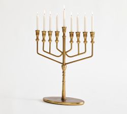 Wythe Brass Menorah