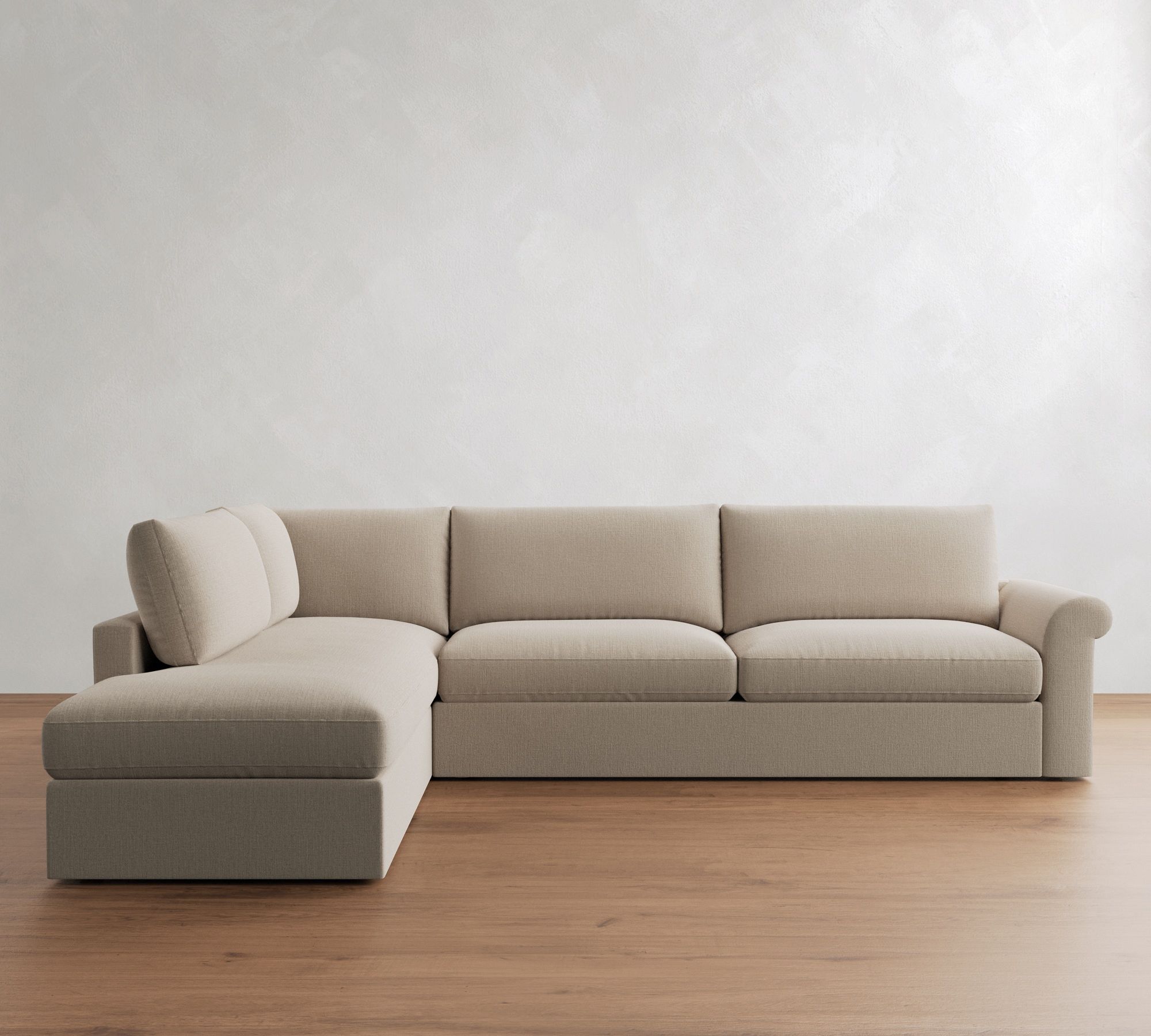 Westwood Roll Arm Return Bumper Sectional (120"-132")