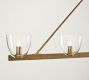 Chamberlin Metal Linear Chandelier (48")