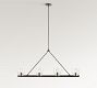 Chamberlin Metal Linear Chandelier (48")