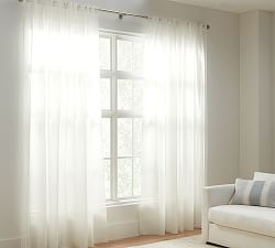 Classic Voile Sheer Curtain - Set of 2