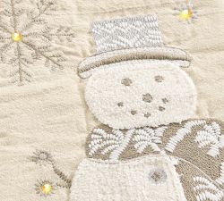 Lit Embellished Stocking