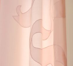 LoveShackFancy Rococo Bow Curtain - Set of 2