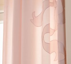 LoveShackFancy Rococo Bow Curtain - Set of 2