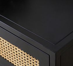 Neve Cane 6-Drawer Dresser