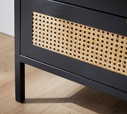 Neve Cane 6-Drawer Dresser