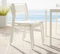 Fiji Metal &amp; Mesh Stackable Outdoor Dining &amp; Armchairs
