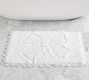 LoveShackFancy Crochet Edge Bow Bath Mat