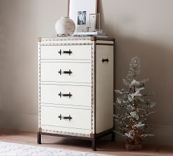 Ludlow Trunk 4-Drawer Tall Dresser