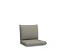 Cushion Cover Only: Kostas Outdoor Dining Chair; High Performance Heathered Canvas, Flax