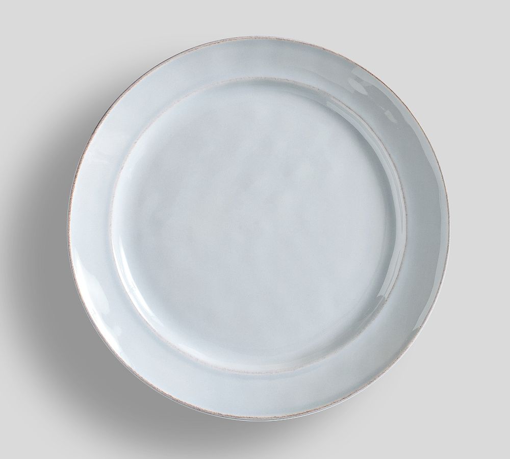 Cambria Handcrafted Stoneware Salad Plates - Set of 4 - Set of 4 - Chambray
