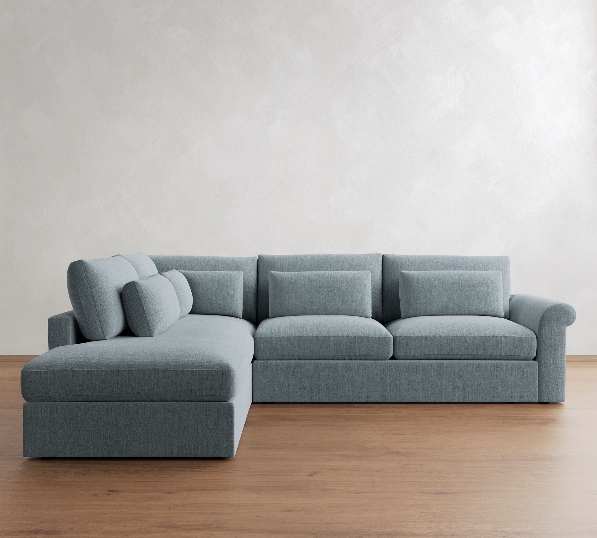 Westwood Roll Arm Deep Seat Return Bumper Sectional (125"-137") - thumbnail 8