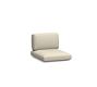 Kostas Swivel Outdoor Lounge Chair Cushion Cover; High Performance Canvas, Natural
