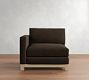 Build Your Own Jake Leather Seadrift Wood Base Sectional