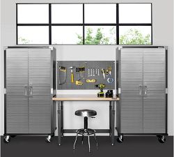 2-Piece Pegboard Set with 23-Piece Hook Assortment