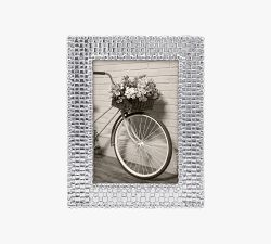 Basketweave Metal Frame