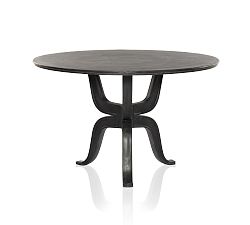 Cedric Metal Round Outdoor Dining Table (49")