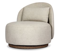 Sherry Outdoor Upholstered Swivel Chair