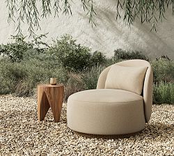 Sherry Outdoor Upholstered Swivel Chair