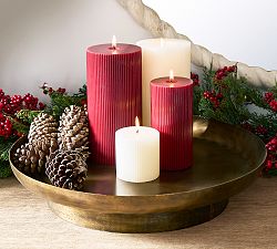 Antique Brass Decorative Pedestal Bowl