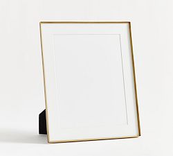 Open Box: Stowe Modern Metal Frame, 14" x 17"  - Brass