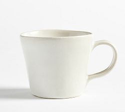 Open Box: Larkin Stoneware Mugs, Set of 4 - Glossy True White