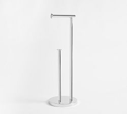 Open Box: Linden Toilet Paper Holder - Chrome