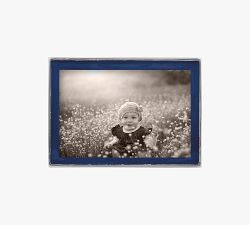 Navy Enamel Frame