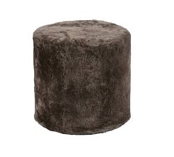 Bela Shortwool Sheepskin Pouf