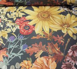 Laurel Reversible Percale Duvet Cover