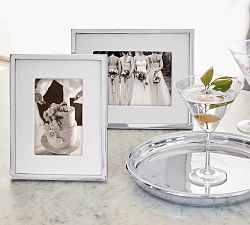 Leather Frames with Metal Border