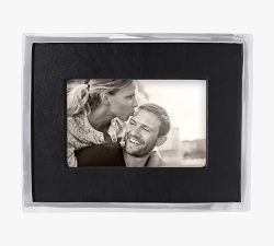 Leather Frames with Metal Border