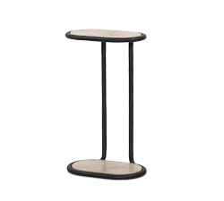 Emeren Oval Marble C- Table (30")