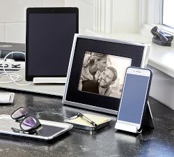 Leather Frames with Metal Border