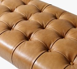 Ram Leather Bench