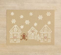 Chilewich Gingerbread Village Vinyl Placemats 