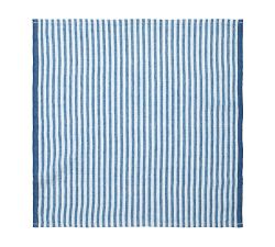 Striped Block Print Cotton Picnic Napkin - Set of 4