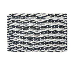 Open Box: The Rope Co. Coastal Oyster Two-Tone Handwoven Doormat