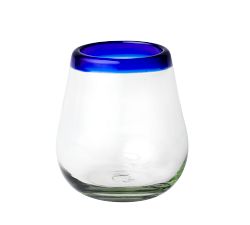 Baja Recycled Stemless Wine Glass Set