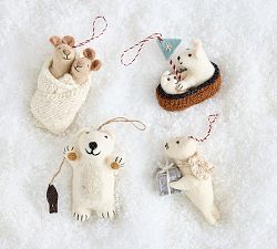 Felt Winter Animals - Set of 4
