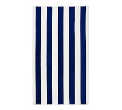 Open Box: Classic Awning Striped Beach Towel - Navy