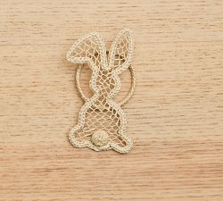 Hippity Hop Bunny Napkin Rings - Set of 4