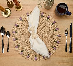 Hippity Hop Bunny Napkin Rings - Set of 4