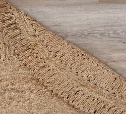 Kalev Jute Round Rug