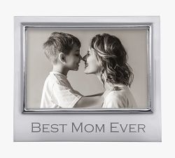 Mom &amp; Dad Signature Metal Picture Frames