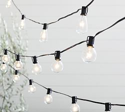 Open Box: Globe Outdoor String Lights + Holder Posts